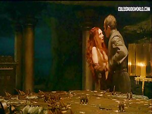 Carice van Houten breasts, Nude scene in Game of Thrones (2011-2019) 16