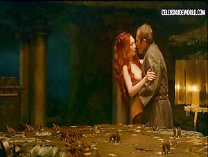 Carice van Houten breasts, Nude scene in Game of Thrones (2011-2019)