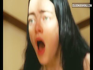 Emma Stone Nude, breasts scene in Poor Things (2023) 13