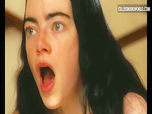 Emma Stone Nude, breasts scene in Poor Things (2023) 18