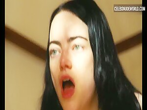 Emma Stone Nude, breasts scene in Poor Things (2023) 9