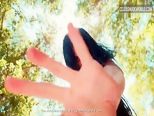 Kate Lý Johnston, Rio Sage underwear, bush scene in Feral Female (2025) 17