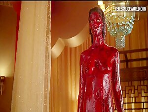 Jessica Clark bush, breasts scene in True Blood (2008-2014) 6