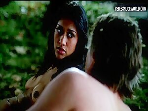 Janina Gavankar bush, Nude scene in True Blood (2008-2014) 16
