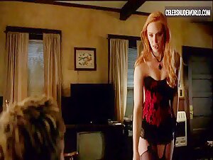 Deborah Ann Woll underwear, Sexy scene in True Blood (2008-2014) 5