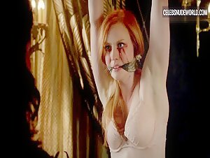 Deborah Ann Woll, Bailey Noble underwear, Sexy scene in True Blood (2008-2014) 8