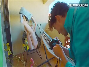 Olivia Hytha, Amanda Fronckowiak breasts, underwear scene in Let's Both Try (2025) 12