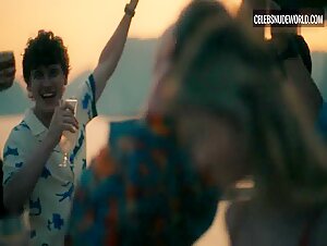 Aimée-Lou Wood, Charlotte Le Bon Sexy, bikini scene in The White Lotus (2021-2025) 11