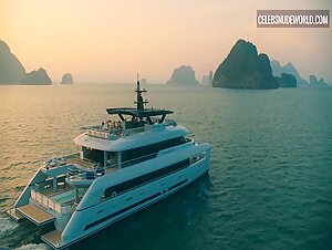 Aimée-Lou Wood, Charlotte Le Bon Sexy, bikini scene in The White Lotus (2021-2025) 20