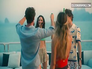 Aimée-Lou Wood, Charlotte Le Bon Sexy, bikini scene in The White Lotus (2021-2025) 4