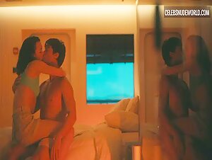 Charlotte Le Bon underwear, Sexy scene in The White Lotus (2021-2025)