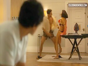 Aubrey Plaza Nude, breasts scene in The White Lotus (2021-2025) 19