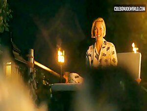 Michelle Monaghan, Carrie Coon breasts scene in The White Lotus (2021-2025) 15