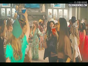 Mika Abdalla Cleavage, Dancing scene in Off Campus (2026) 1
