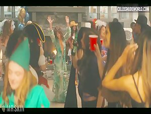 Mika Abdalla Cleavage, Dancing scene in Off Campus (2026) 15