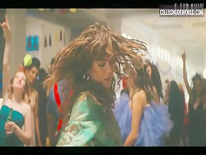 Mika Abdalla Cleavage, Dancing scene in Off Campus (2026) 3