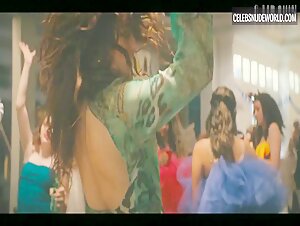 Mika Abdalla Cleavage, Dancing scene in Off Campus (2026) 4