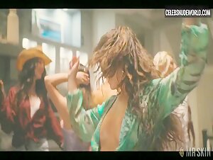 Mika Abdalla Cleavage, Dancing scene in Off Campus (2026) 8
