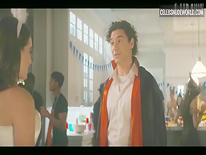 Ella Bright Cleavage, Corset scene in Off Campus (2026) 11