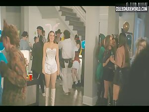 Ella Bright Cleavage, Corset scene in Off Campus (2026) 2