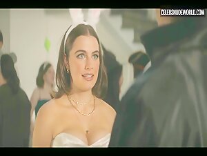 Ella Bright Cleavage, Corset scene in Off Campus (2026) 20