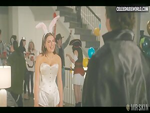 Ella Bright Cleavage, Corset scene in Off Campus (2026) 8