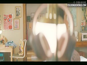 Mika Abdalla underwear, breasts scene in Off Campus (2026) 9