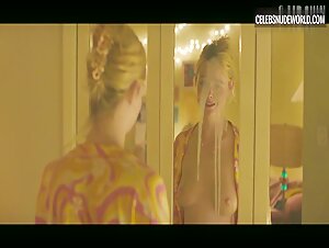 Elle Fanning Nude, prosthetic scene in Margo's Got Money Troubles (2026) 16