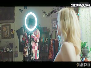 Elle Fanning underwear, prosthetic scene in Margo's Got Money Troubles (2026) 4