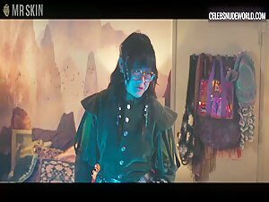 Elle Fanning underwear, prosthetic scene in Margo's Got Money Troubles (2026) 12