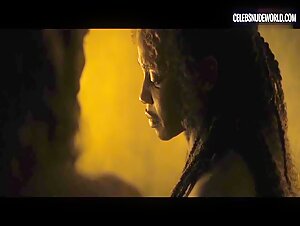 Tenika Davis underwear, Sexy scene in Spartacus: House of Ashur (2025) 15