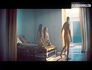 Jamaica Vaughan, Ivana Baquero butt, bush scene in Spartacus: House of Ashur (2025) 12