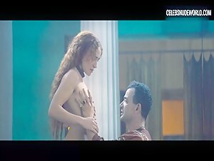 Jamaica Vaughan, India Shaw-Smith butt, bush scene in Spartacus: House of Ashur (2025) 6