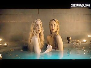 India Shaw-Smith, Claudia Black breasts, Nude scene in Spartacus: House of Ashur (2025) 10