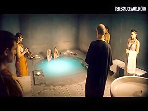 India Shaw-Smith, Claudia Black breasts, Nude scene in Spartacus: House of Ashur (2025) 13