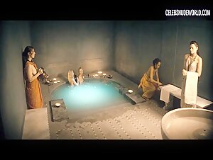 India Shaw-Smith, Claudia Black breasts, Nude scene in Spartacus: House of Ashur (2025) 3
