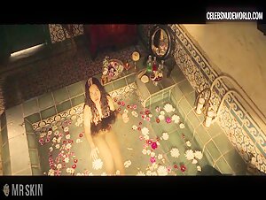 Daniella Reyes breasts, bush scene in One Hundred Years of Solitude (2024) 7