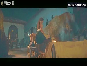 Ángela Cano breasts, Nude scene in One Hundred Years of Solitude (2024) 1